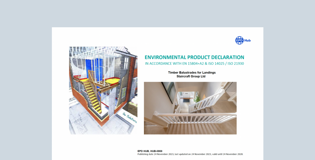 Landing Balustrades Environmental Product Declaration (EPD)